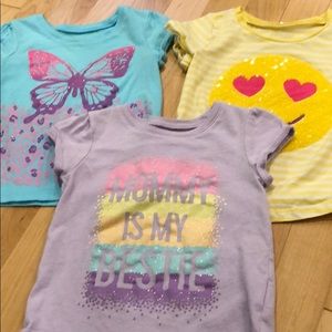 Bundle of 3 cute toddler t-shirts